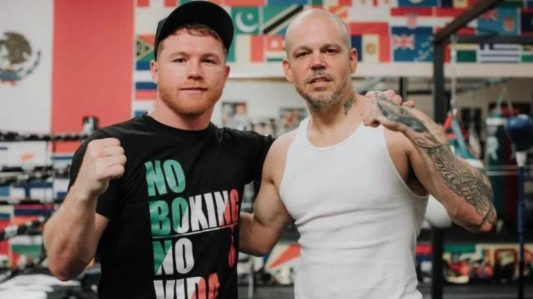 Canelo Álvarez y Residente.