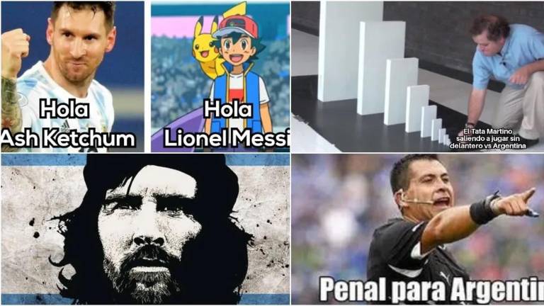 Argentina alza Copa Mundial y las redes estallan con MEMES