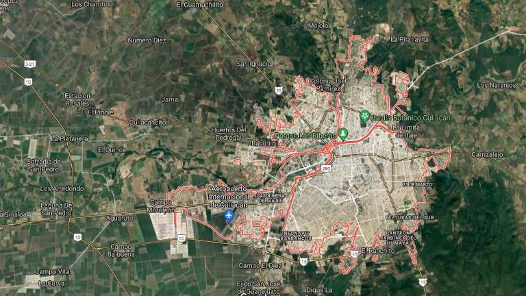 Actualizarán con imágenes aéreas el desarrollo urbano de Culiacán