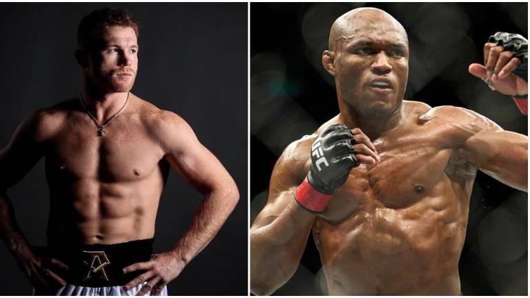 Saúl “Canelo” Álvare y Kamaru Usman.