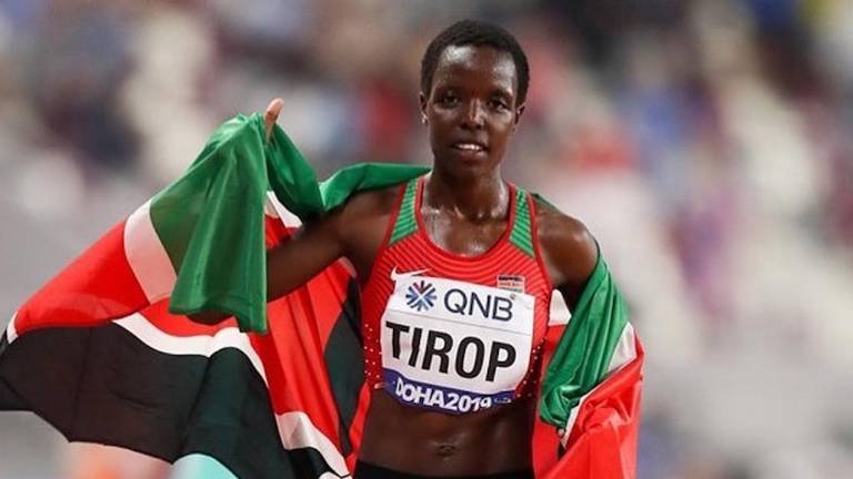 Agnes Tirop.