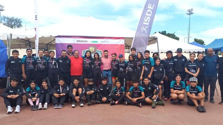 El ciclismo culichi domina el estatal.