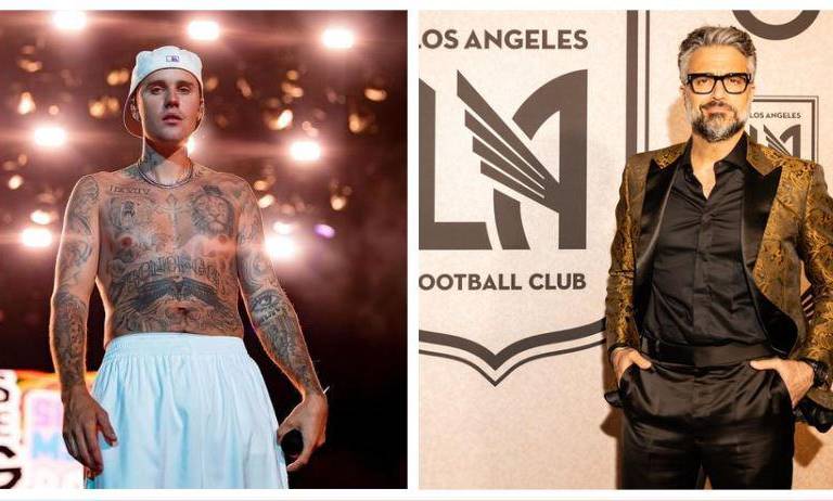 Celebra Justin Bieber triunfo de Los Ángeles FC junto a Jaime Camil