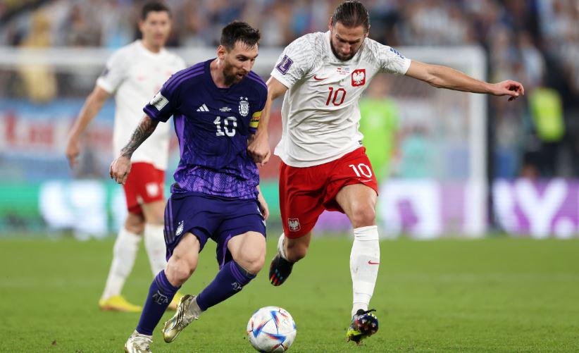 $!Argentina gana 2-0 a Polonia y clasifica a octavos de final