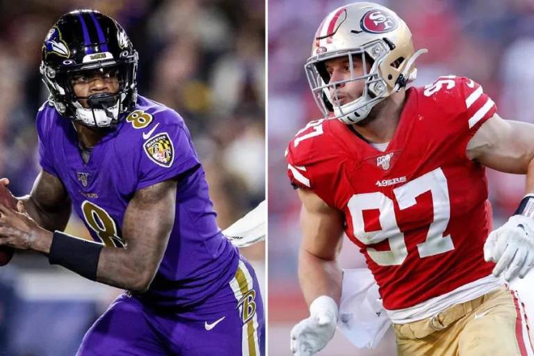 Ravens y 49ers arrancan como favoritos en las finales de conferencia