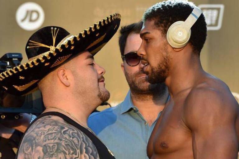 Andy Ruiz se envalentona contra Anthony Joshua