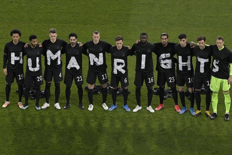 FIFA no castigará a Alemania por mensaje a favor de derechos humanos