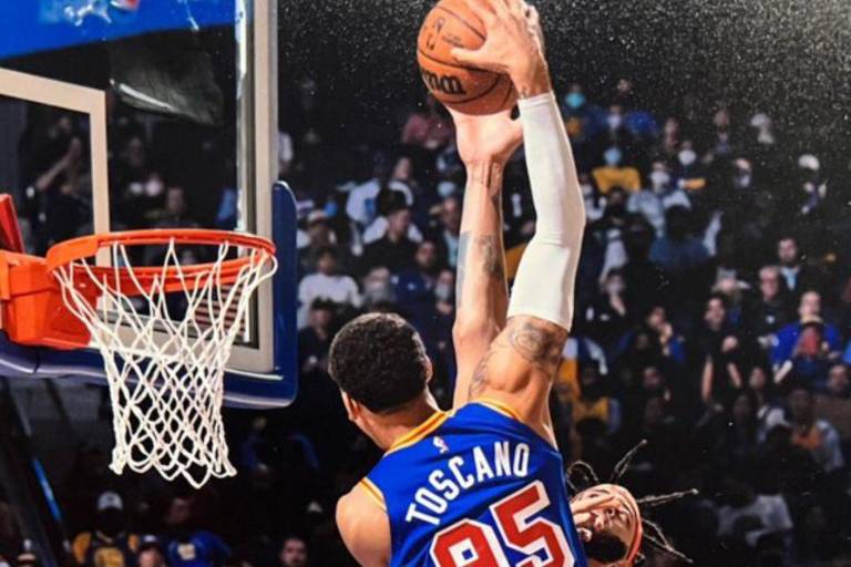 El regalo que recibió Juan Toscano de parte de un jugador de los Suns de Phoenix