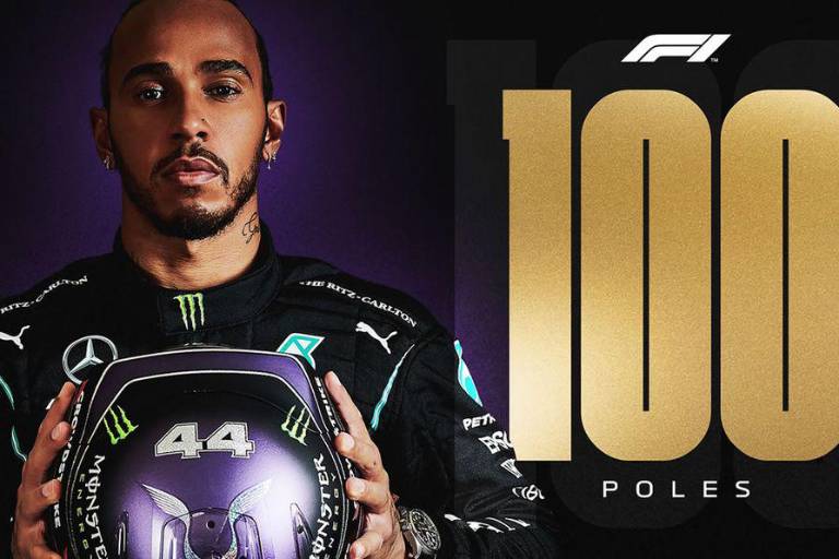 Lewis Hamilton consigue la pole 100 en su carrera en el GP de España