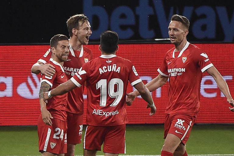 Sevilla remonta al Celta y es el nuevo contendiente al título de LaLiga