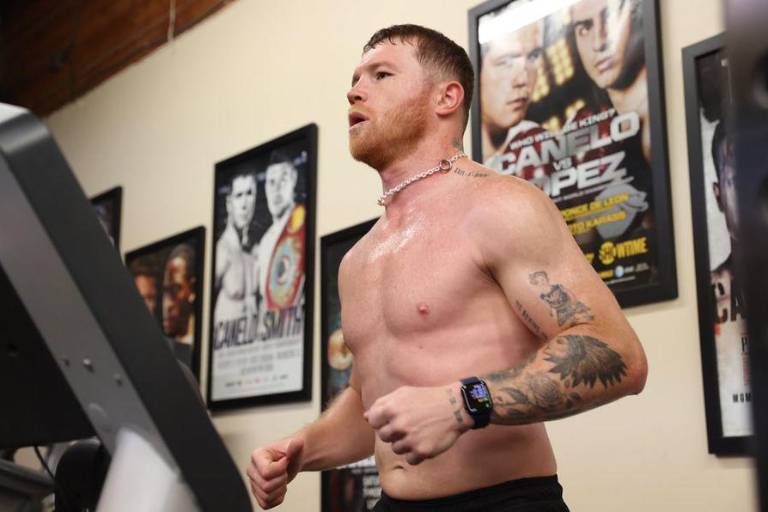 ‘Canelo’ Álvarez y su cambio físico previo a pelea contra Dmitry Bivol
