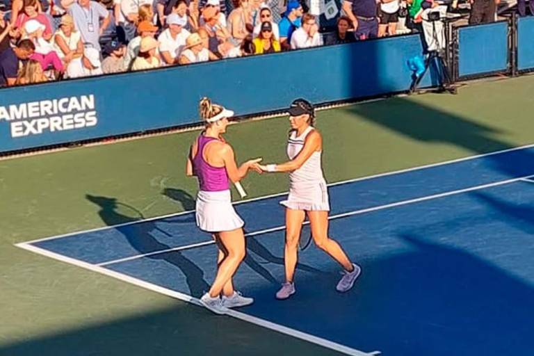Giuliana Olmos debuta con el pie derecho en el US Open 2022