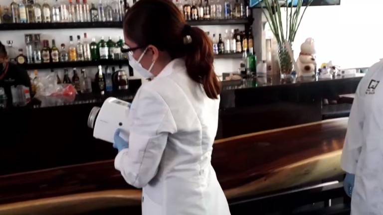 El primer monitoreo de aerosoles para la detección del virus SARS-CoV-2 se realizó esta semana en el restaurante Clan Taniyama.