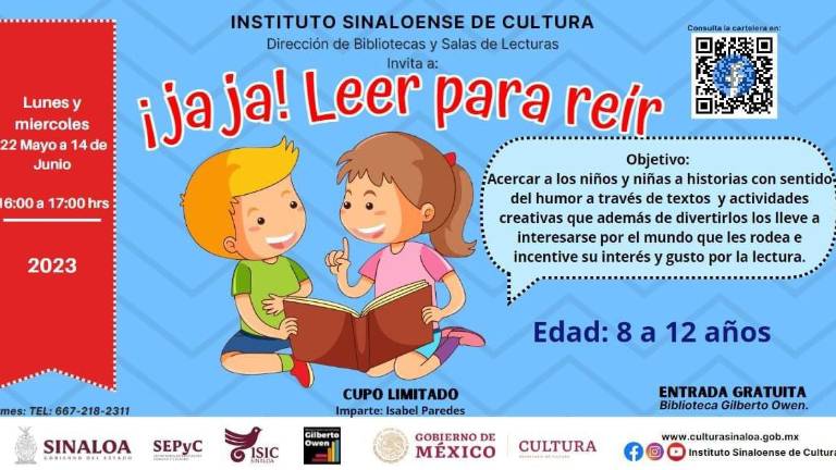 La actividad busca acercar a los niños a la lectura.