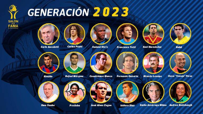 Fueron los elegidos los miembros de la nueva generación del Salón de la Fama del Futbol Internacional.
