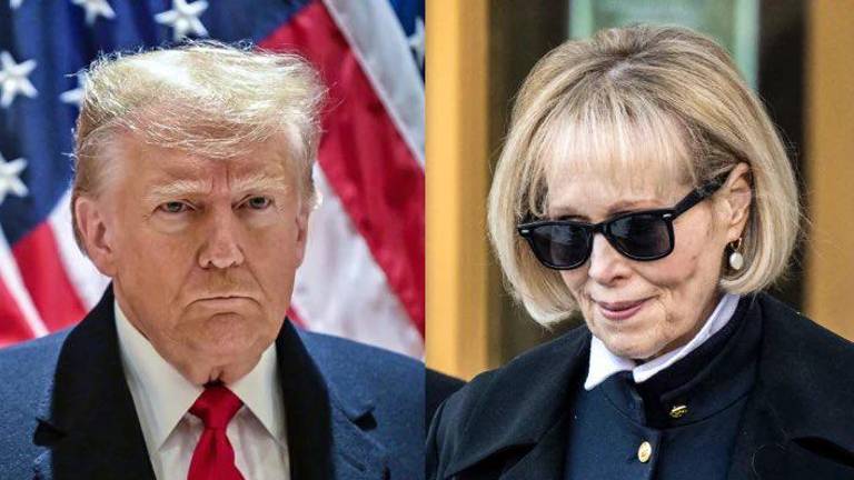 E. Jean Carroll acusó a Donald Trump de haberla difamado tras haberlo denunciado de abuso sexual.