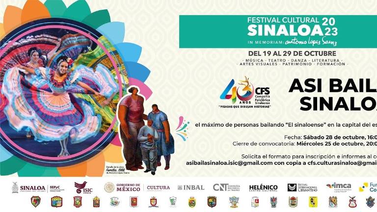 Todos los bailarines folclóricos del estado podrán participar en la convocatoria.