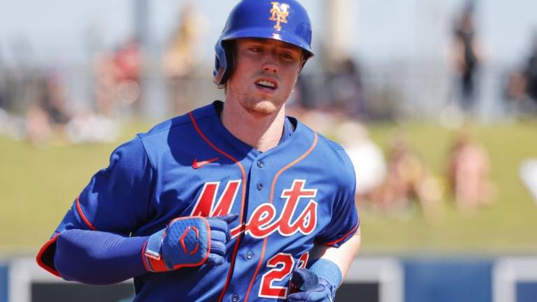 Brett Baty es uno de los prospectos más destacados para las Grandes Ligas.