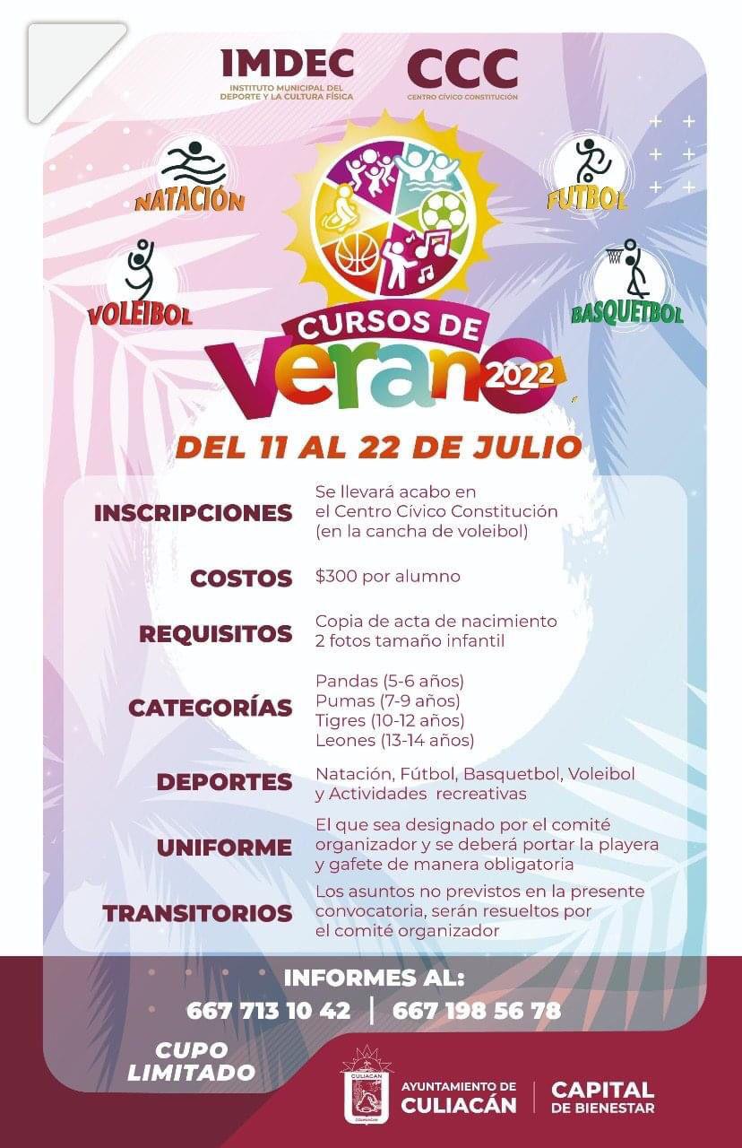 $!¡A disfrutar el verano con arte, ciencia y deporte!