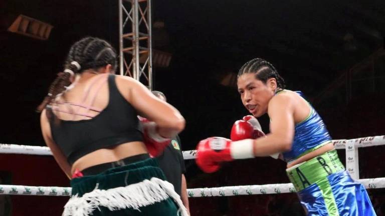 Guadalupe Bautista se mostró muy superior a su rival.