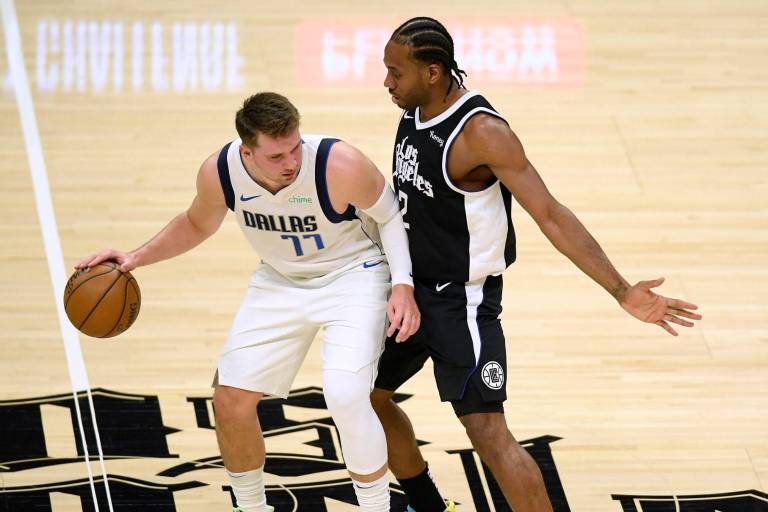 Con 31 puntos de Luka Doncic, Mavs le ganan a Clippers