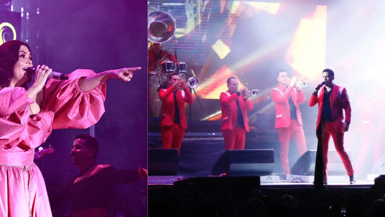 Yuridia y La Arrolladora Banda El Limón se presentan en la Noche del Grito en Culiacán.