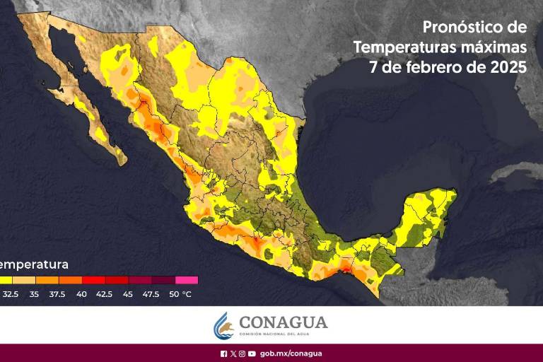 Prevén para Sinaloa un ambiente caluroso, con temperaturas de hasta 37 grados durante este viernes