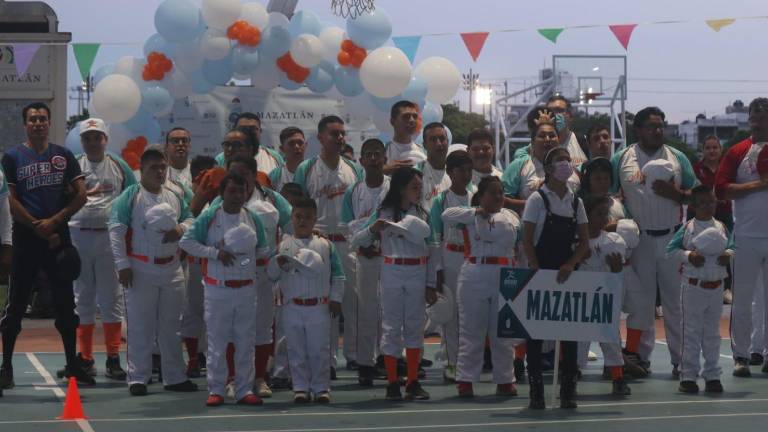 El equipo Super Héroes de Mazatlán.