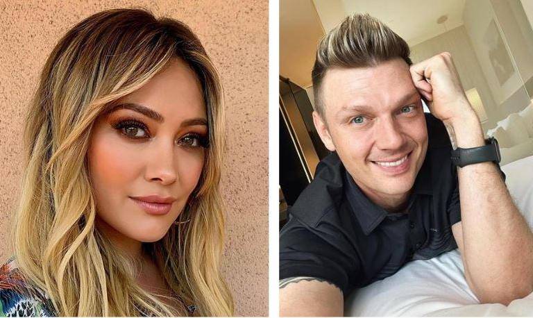 Dedican Hilary Duff y Nick Carter emotiva despedida a Aaron Carter