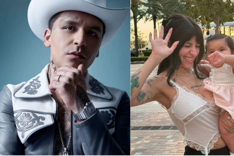 ‘Pelea’ Christian Nodal la custodia y manutención de su hija Inti