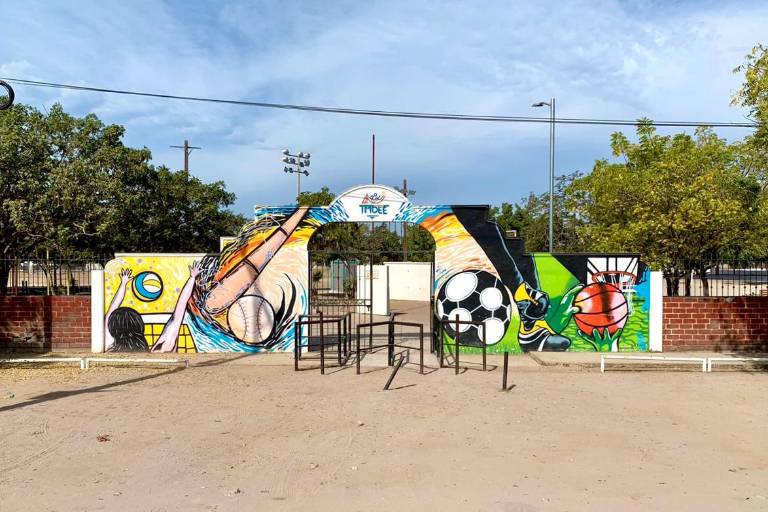 Mejoran y modernizan la Unidad Deportiva Julio Lerma Quintero, en Elota