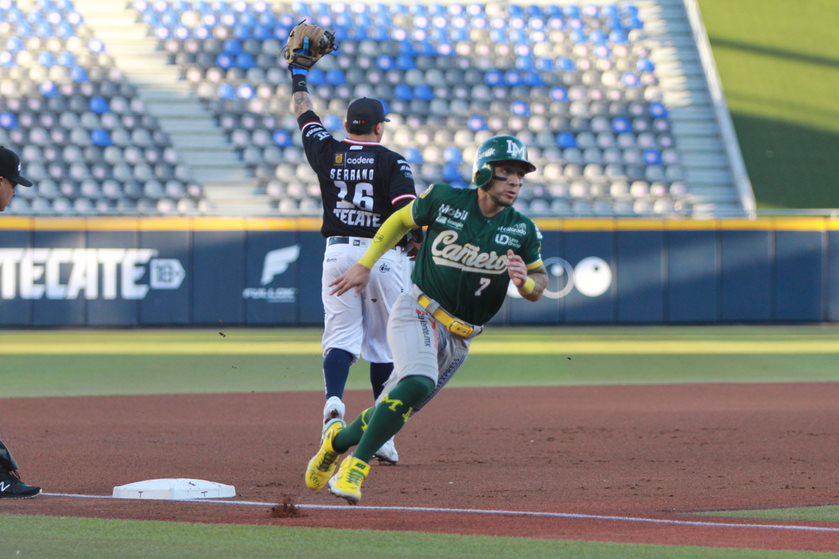$!Con gran pitcheo Cañeros saca el primero de la serie en Monterrey