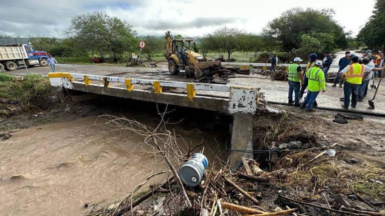 La titular de la CNPC del Gobierno federal informó sobre los daños por los dos fenómenos metereológicos que se registraron esta semana.