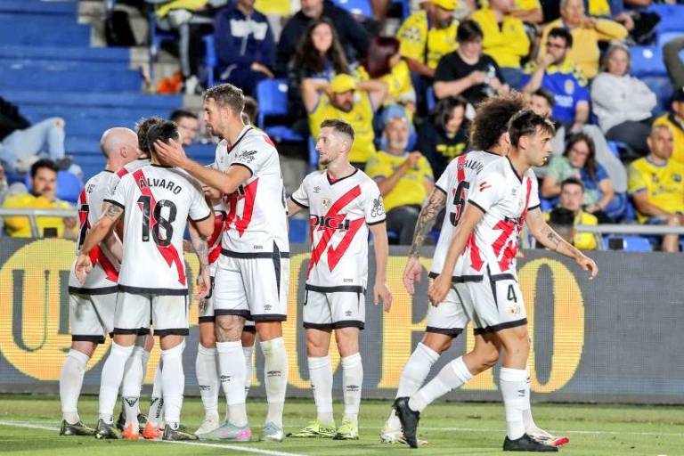 El Rayo fulmina a Las Palmas