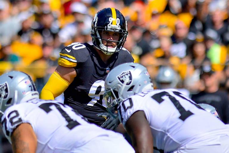 Steelers descartan a T.J. Watt para Semana 3 por lesión en la ingle