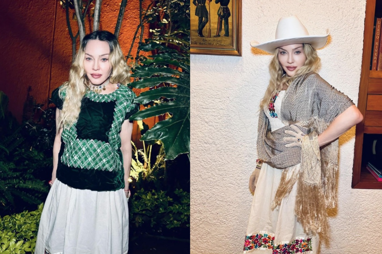 Presume Madonna ropa y joyas de Frida Kahlo