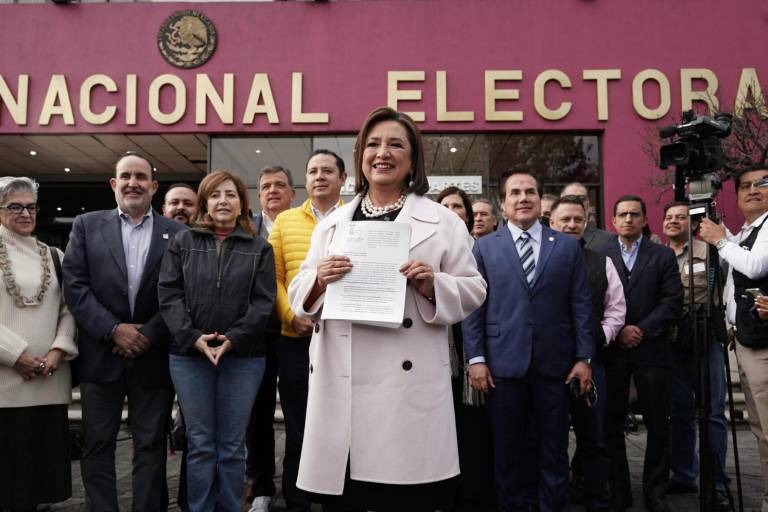 Xóchitl denuncia a Sheinbaum ante el INE por presuntos ‘moches’ en Notimex