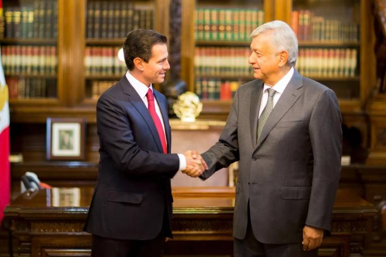 Con Peña Nieto no hay pactos, pero tampoco se le persigue, afirma AMLO