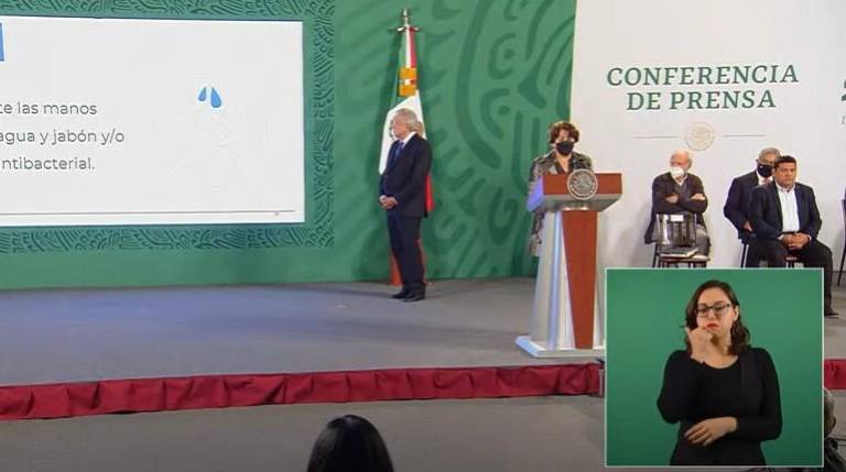 Delfina Gómez Álvarez, titular de la Secretaría de Educación Pública