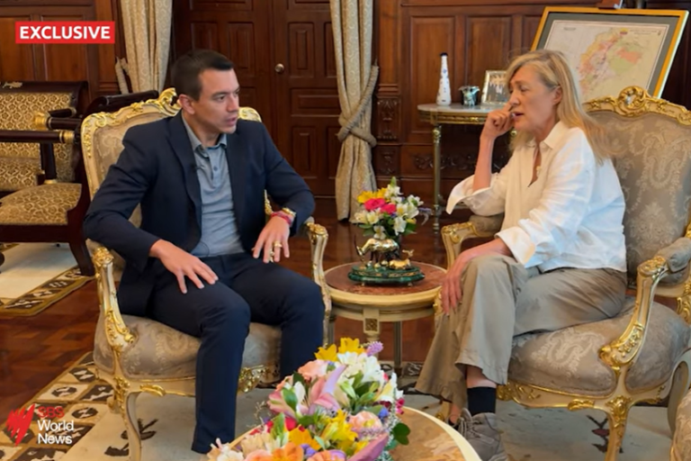 No me arrepiento de asalto a Embajada de México, afirma Presidente de Ecuador
