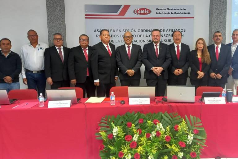 Ratifican a Hugomar Peraza Ponce, como presidente de CMIC Sinaloa Sur