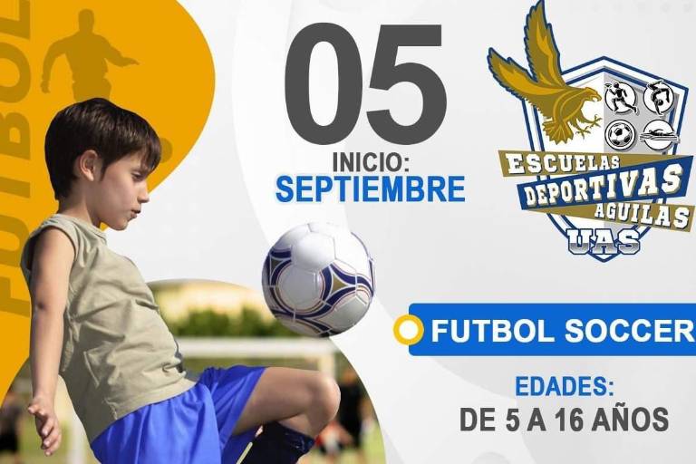 La UAS invita a padres de familia a inscribir a niños y jóvenes en sus escuelas deportivas