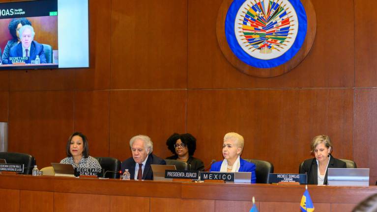 El acuerdo fue firmado por el Secretario General de la OEA, Luis Almagro.
