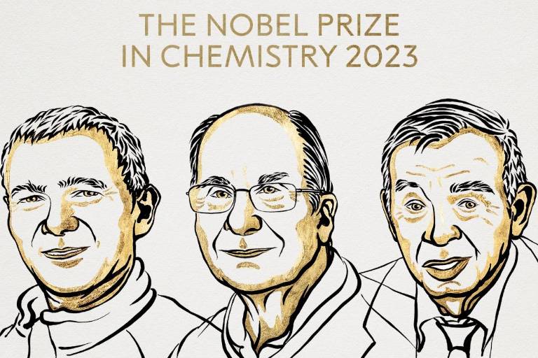 Tres científicos ganan el Premio Nobel de Química 2023, por sus investigaciones sobre nanopartículas