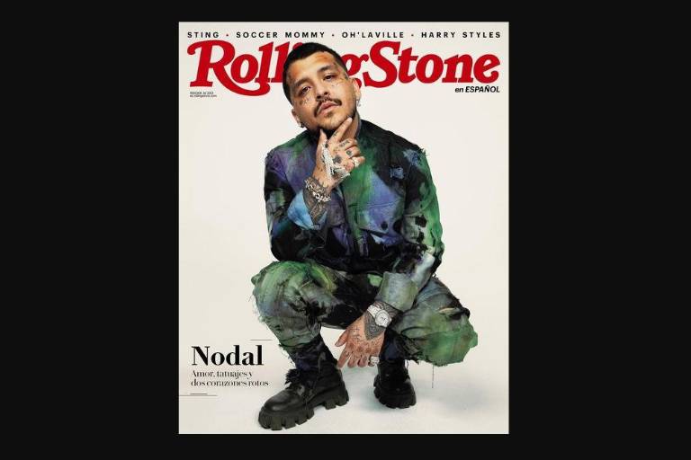 Christian Nodal protagoniza la portada de la revista ‘Rolling Stone’