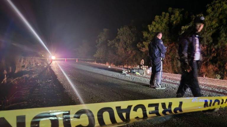 El accidente de Jesús “N” fue alrededor de las 21:00 horas, en la carretera que conecta a los poblados de La Palma y Vitaruto, por el kilómetro 4+700, en Navolato.