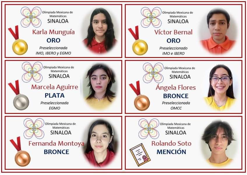 $!‘Son incansables, siempre quieren entrenar más’, dice maestra sobre sinaloenses ganadores de la Olimpiada Mexicana de Matemáticas