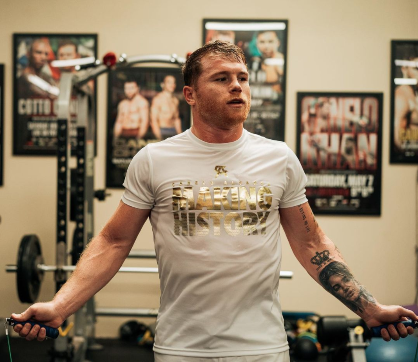 $!La pelea se definirá a mi favor entre el séptimo y noveno asalto: Canelo Álvarez
