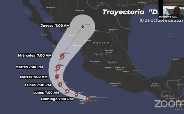 Sinaloa, Nayarit y BCS, los estados con más riesgo de daño por ‘Pamela’, alerta Gobierno federal