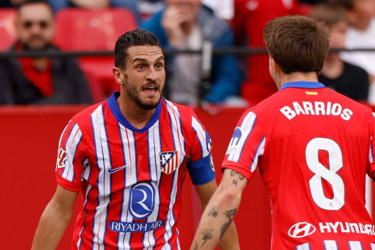 Atlético de Madrid vence al Sevilla y se acerca a los punteros de LaLiga
